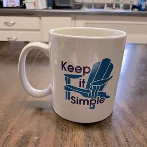 Large life is good mug.